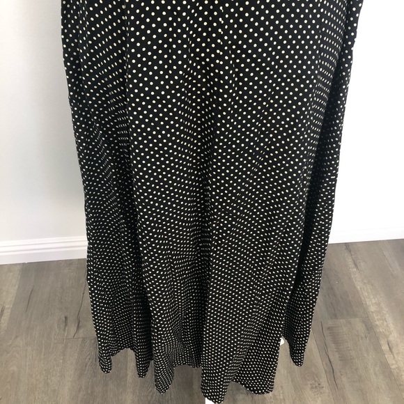 [SOLD] THE LIMITED maxi polka dot dress - Picture 6 of 8